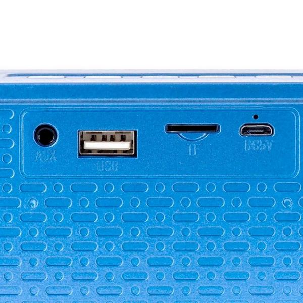 Портативна Bluetooth колонка card micro-usb Yison H4 TF Блакитна 109000011400 фото