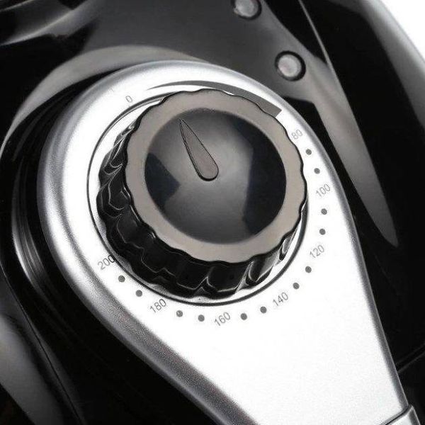 Аэрофритюрница Domotec 4,5 л безопасная жарка без масла компактная фритюрница для чипсов курицы рыбы и стейков 1300 Вт Черная (IF0381) 109000246900 фото