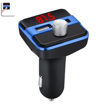 FM Модулятор Bluetooth T12/X9 в машину трансмітер з дисплеєм 109000055200 фото