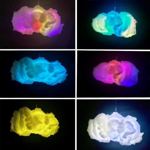 Підвісна LED лампа 3D нічник на пульті Хмара смарт-світильник з пультом ДК (VT929) 109000271700 фото
