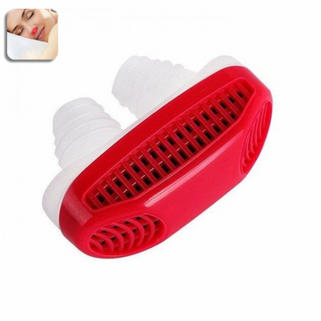 Антихрап клипса Anti snoring фильтр для носа и очиститель воздуха 2 в 1 Красный 109000040200 фото
