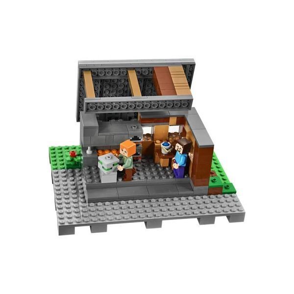 3D конструктор MyWorld в стиле Minecraft на 1600 деталей набор для создания собственного поселка и приключений в стиле Minecraft (LC3665) 109000301800 фото