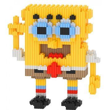 Конструктор Beixi Blocks "Sponge Bob" 668 деталей дитячий 3D-конструктор Спанч Боб 16 см 109000114400 фото