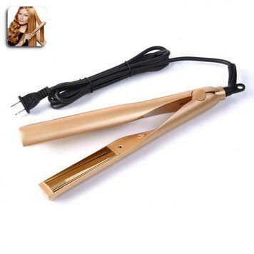 Плойка утюжок спиральная для завивки и выпрямления волос Hair Curling WA-1 2в1 109000047100 фото