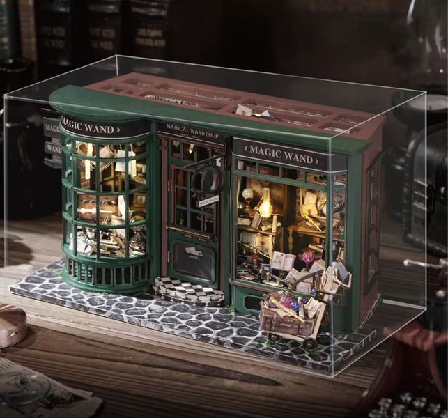 3D конструктор Румбокс "Магическая лавка Олливандера" кукольный домик своими руками конструктор Room Box (RB044) 109000102200 фото