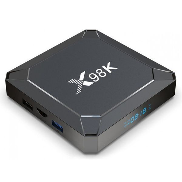 Приставка TV-BOX медиаплеер с Android 13 и 8K изображением смарт ТВ 4/32 ГБ (X98K) 109000196300 фото