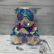 3D ведмедик з серцем голографічний світильник Teddy Bear з LED підсвічуванням нічник кришталеве ведмежа Тедді 109000073800 фото 3