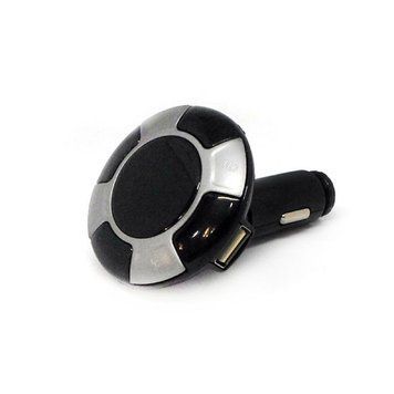 FM-модулятор автомобільний трансмітер USB порт Hands-Free відтворення MP3 та радіо (RN3977) 109000257500 фото