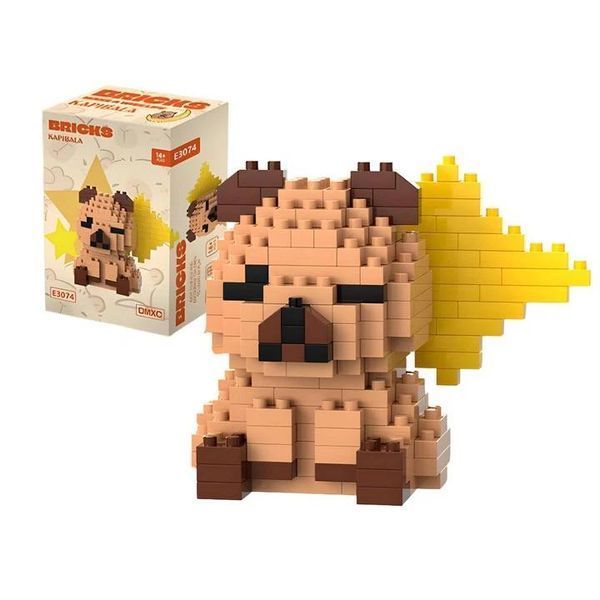 3D конструктор детский Bricks &laquo;Капибара&raquo; 7 см 194 деталей (DS8558) 109000301500 фото