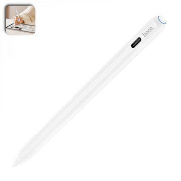 Стилус для планшета iPad Hoco GM107 Magnetic Charging Білий 109000056700 фото