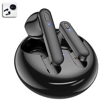 Bluetooth навушники Borofone BW08 бездротові з кейсом стерео гарнітура Чорні 109000061600 фото