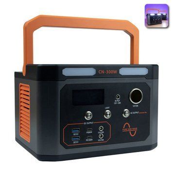 Портативна зарядна станція Power Station IBD-300Wh електростанція з ліхтарем 86400mAh 109000005100 фото