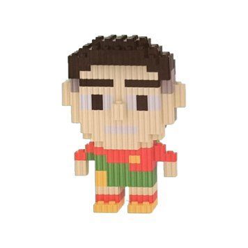 3D-конструктор дитячий 560 деталей міні фігурка Ronaldo 3D-конструктор футболіст Роналду 10 см 109000099600 фото