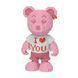 Конструктор 3D Magic Blocks у вигляді ведмедика Bearbrick ведмідь l Love You 34 см 109000088100 фото 1