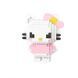 3D конструктор из миниблоков фигурка "Hello Kitty" Bricks детский пиксельные блоки 8 см 109000160600 фото 1