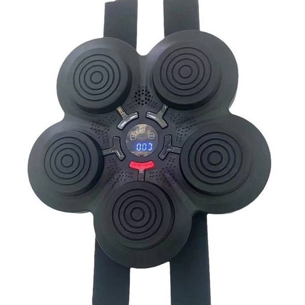 Боксерський тренажер з підсвічуванням, музикою, Bluetooth та дисплеєм настінна панель-мішень для боксу + рукавички (EL9552) 109000304800 фото