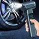 Портативний автомобільний компресор з дисплеєм та ліхтариком акумуляторний насос з повербанком (IK149) 109000265200 фото 2
