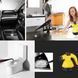 Ручний пароочисник із насадками Steam Cleaner DF101 багатофункціональний електричний відпарювач парова швабра 109000073100 фото 8