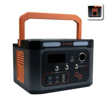 Портативна зарядна станція Power Station IBD-500Wh електростанція з ліхтарем 129600 mAh 109000005000 фото