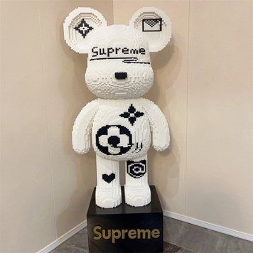 Детский 3D-конструктор 68 см Magic Blocks "Supreme" 16789 деталей фигурка медведя 109000147800 фото