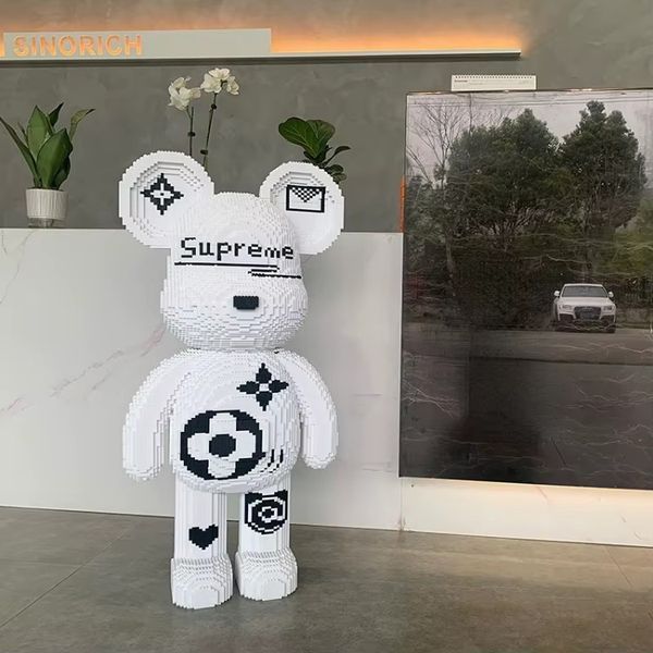 Детский 3D-конструктор 68 см Magic Blocks "Supreme" 16789 деталей фигурка медведя 109000147800 фото