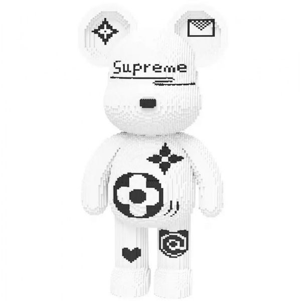 Детский 3D-конструктор 68 см Magic Blocks "Supreme" 16789 деталей фигурка медведя 109000147800 фото