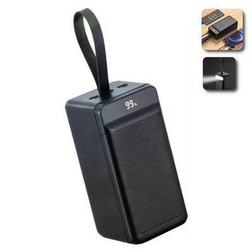 УМБ портативний зарядний пристрій XO PR158 50000 mAh повербанк з ліхтариком зовнішній акумулятор 109000005300 фото