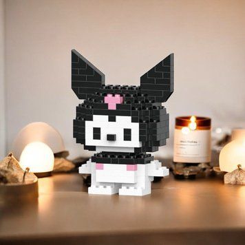 3D конструктор из миниблоков фигурка "Куроми" Bricks 151 детали детский пиксельные блоки 7.2 см 109000156900 фото