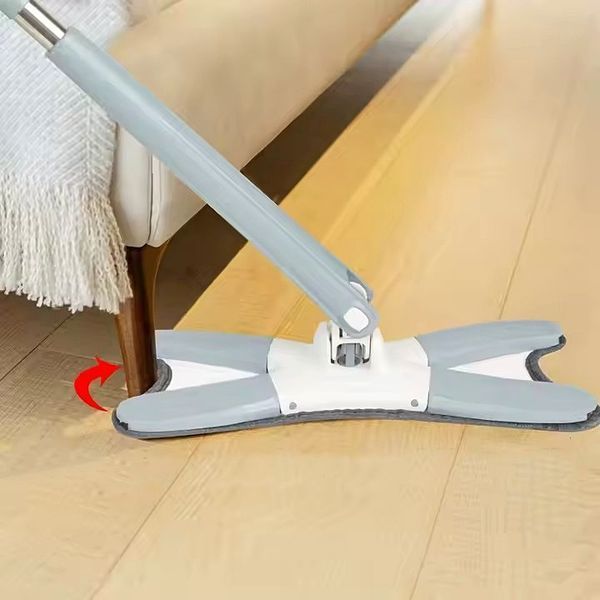 Універсальна швабра з віджимом X-Type MOP для миття підлоги з мікрофіброю для всіх типів гладких поверхонь (L281) 109000093800 фото