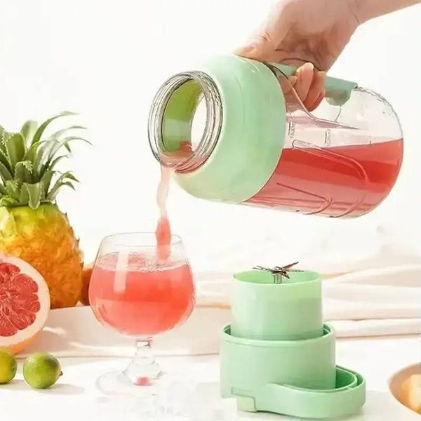 Портативный блендер-соковыжималка DDT-01 1500ML Зелёный 109000021500 фото