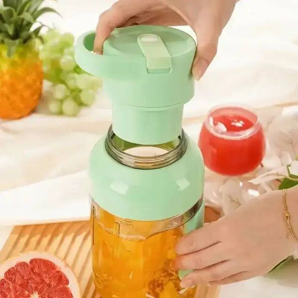 Портативный блендер-соковыжималка DDT-01 1500ML Зелёный 109000021500 фото