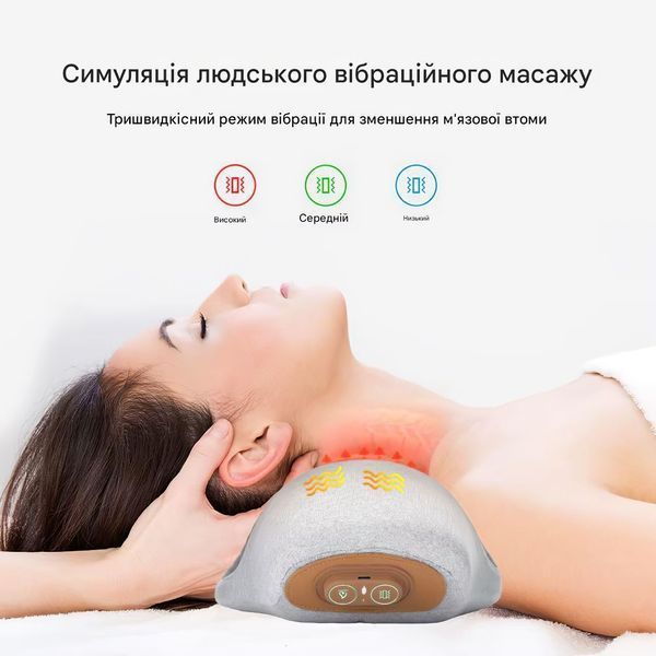 Мягкая ортопедическая подушка массажная для шеи для сна 109000108400 фото