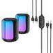 Портативная Bluetooth колонка Hoco BS56 с RGB подсветкой 109000002600 фото 2