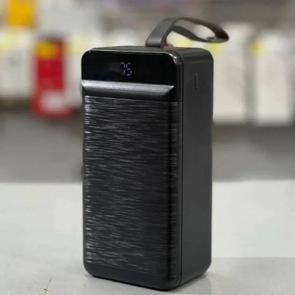 Power Bank XO зовнішній акумулятор портативний зарядний пристрій переносний блок живлення універсальний зарядник з LED-ліхтарем 60000mAh (FR3003) 109000260100 фото