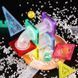 Магнитный конструктор 110 деталей детский развивающий 3D-конструктор Магический свет (PN805) 109000230700 фото 7
