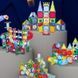 Магнитный конструктор 110 деталей детский развивающий 3D-конструктор Магический свет (PN805) 109000230700 фото 4