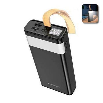 УМБ портативна зарядка Borofone BJ18 20000 mAh повербанк зовнішній акумулятор Чорний 109000005500 фото